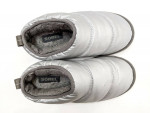 SOREL Womens Silver Fur Lined Slippers