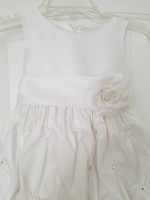 White dress/ Flower Girl