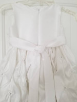 White dress/ Flower Girl