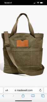 MADEWELL Camden Tote Bag Purse NWT