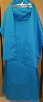 Beautiful Bright Blue Prom/Formal Dress - Size 3/4