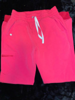 Shocking Pink FIGS Scrub Set