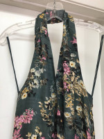 HAUTE HIPPIE SILK HALTER BLOUSE Sz XS NEW