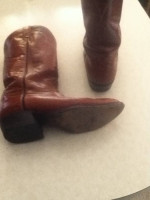 Tony Lamas 9 with big calf {mens }