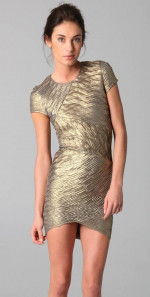 TORN by RONNY KOBO BODYCON DRESS Sz XS NEW