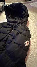 Moncler Avocette Long Down Jacket