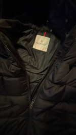 Moncler Avocette Long Down Jacket