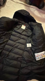 Moncler Avocette Long Down Jacket