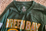 GREEN BAY PACKERS (NFL)  GIRL'S LONG SLEEVE TOP (Med) by NFL