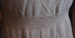Ann Taylor Loft Tee XS gray Long Sleeve Casual Knit Top Pullover