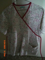 SCRUBS UNIFORMS  SETS SCRUB TOPS LARGE AND MEDIUM PANTS