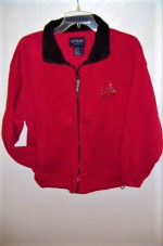 2 New "River Palms" Casino Zip-up Fleece Jackets * Blue Red * Unisex!