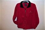 2 New "River Palms" Casino Zip-up Fleece Jackets * Blue Red * Unisex!