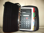 New Black Backpack Purse & NIB Unisex Organizer * IPad/Tablet Cover *