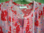 Vintage 1970s New Designer "Komar" Shift Casual House Dress *