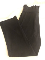 Good Luck Gem (Nordstrom) black paperbag slim leg pants size M