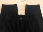 Good Luck Gem (Nordstrom) black paperbag slim leg pants size M