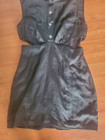Like New Free People Sheer Cutout Dress