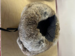 (2) rabbit fur Ushanki Ukranian hats