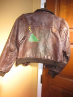 1940,50's Vintage Boysville Motorcycle Jacket made in USA