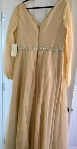 Gown,A line glittering Maxi