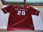 Oklahoma Sooners Adult #20 Jersey Red/White/Black XXL Top of the World