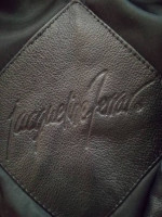 Genutine Leather Long Coat with Padded Linen, Medium, Floor Sample