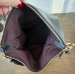 Coach Pennie Leather Shoulder Purse in Black