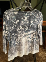 Coldwater Creek Beaded Women’s Top Sz M