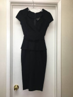 STOP STARING BLACK OBSESSION RETRO DRESS Sz Small Never Worn
