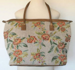 Signature Club A NEW Tote Shoulder Bag Weekender Tapestry Panther