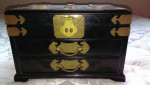 Vintage style Asian Chinese Jewelry Box Storage