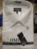 New Omega Italy Dress Shirts * Long Sleeve * Size 2XL *