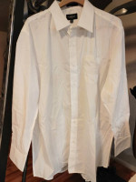 New Omega Italy Dress Shirts * Long Sleeve * Size 2XL *