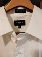 New Omega Italy Dress Shirts * Long Sleeve * Size 2XL *