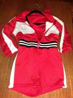 Weissman custom made girls sz 8/10 hip hop dance recital outfit