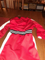 Weissman custom made girls sz 8/10 hip hop dance recital outfit