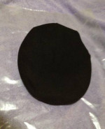 NEW Black Flat Ivy Cap Hat