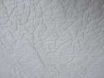 Kenneth Cole Leather Shopper Tote Purse 1980s Large Grayish White