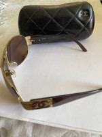 Authentic Chanel CC Logo Aviator Sunglasses *MAKE OFFER/TRADE*