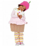 Old Navy Cupcake Birthday Outfit 3-Piece Baby Size 12-24 Months