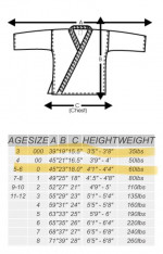 Set of 2 BOLD Taekwondo Uniforms in size large- Kids Adults Unisex