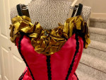 Professional Can Can Dress with headpiece