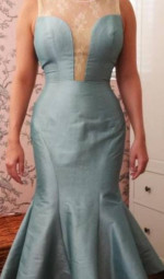 Brand New Sivalia Couture Mermaid Gown