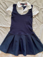 Girls Uniform Dresses - Two - size 5