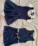 Girls Uniform Dresses - Two - size 5