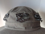 Khaki Hiking Hat & 6 Pewter Dinosaur Pins