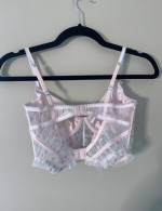 Lace pink and blue For Love and Lemons Corset
