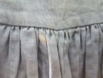 1929 Handmade Blue & White 5T Personalized "MK" Cheer / Dance Dress
