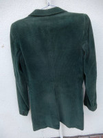 Green velevt jacket